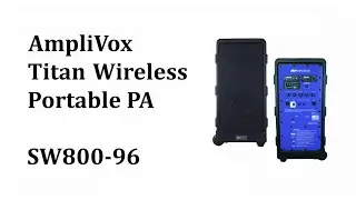 SW800-96 Titan Wireless Portable PA (96 Channel)
