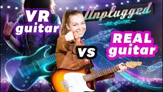 Can you play VR Air Guitar with a REAL electric guitar? UNPLUGGED review for Oculus Quest 2!