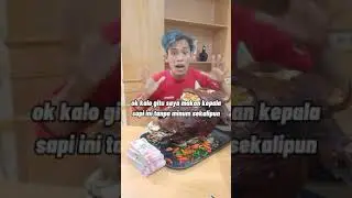 Mukbang kepala sapi #tiktokviral