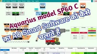 Aquarius model SP60 C का AQ Smart Software को कैसे चलाते हैं