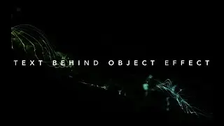 TEXT BEHIND OBJECT EFFECT USING WONDERSHARE FILMORA X