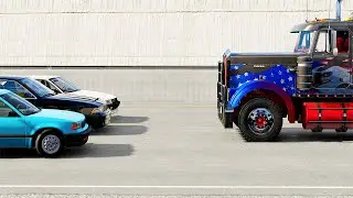 BeamNG.Drive - Extreme Head-On Collision Car Crashes #5