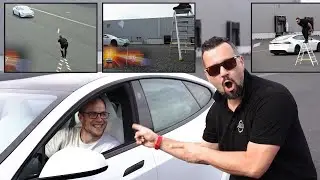 Tesla Plaid vs Michalův létající papír 😁