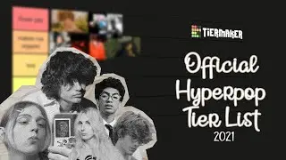 THE OFFICIAL HYPERPOP TIER LIST (Brakence, Ericdoa, Underscores, Internet Girl etc.) *GONE SUS* 😳