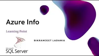 2. How to create/drop Database, Schema, and Table | SQL Playlist | Azure Info | Learning Point