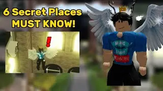 6 HIDDEN SECRET PLACES YOU MUST KNOW! | Roblox Friends Hangout