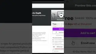 Python For Beginners Course In Depth - Udemy Free Course  #free #courseguide #udemyfree