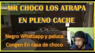 Mr Choco atrapa al NEGRO Whatsapp y Peluca cogiendo en su casa - GTA V