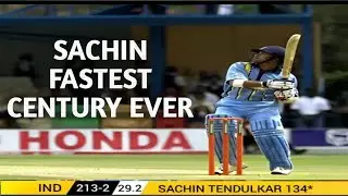 Sachin Tendulkar - Magical 133* vs Pak | Fastest Century