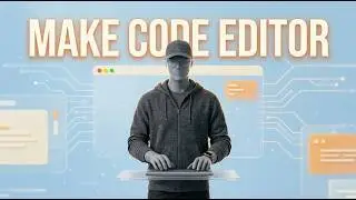 Make Your own Code Editor Using HTML CSS JS | Sawwqib Codes