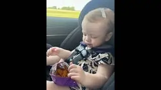 USA baby : baby drive a car🚘