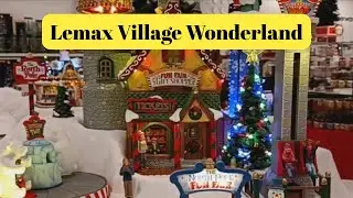 Lemax Village Wonderland Village display for Christmas