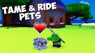 Cube World | How To Tame & Ride a Pet!