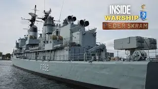 Inside The Warship | Frigate PEDER SKRAM F352 | Copenhagen Warships