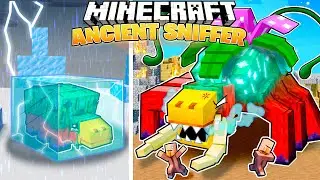 I Survived 100 Days as an ANCIENT SNIFFER in HARDCORE Minecraft!