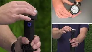 How to use the Hunter pitot tube pressure gauge