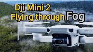 dji mini 2 FLYING THROUGH THE FOG⛅☁☁☁