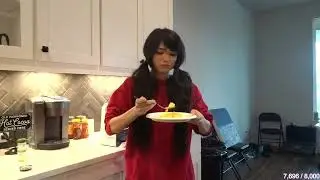 Emiru trying not to look bad on camera