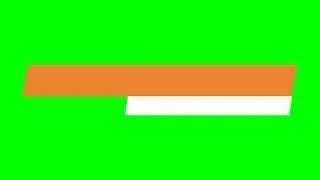 Colourful Lower Third Green Screen Video