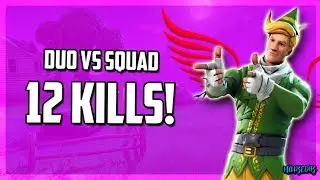 Cross Play com PS4 e 12 kills de um jeito fácil em Fortnite Battle Royale?! (Gameplay Pt/br)