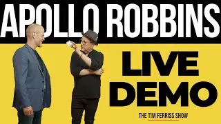 Famous Pickpocket Apollo Robbins Does a Live Demo