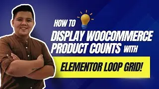 How to display Woocommerce Product Counts with Elementor Loop Grid