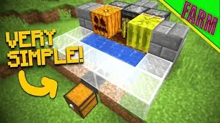 Stackable Automatic Pumpkin & Melon Farm Tutorial - Minecraft 1.19+ Bedrock & Java edition
