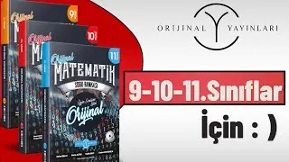 Orijinal Yayınları 9-10 -11.Sınıf Soru Bankaları