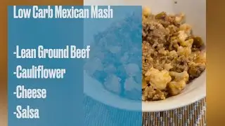 3 Ingredient Meal Idea Easy - Low Carb High Protein Lunch/ Dinner Recipe Diet Friendly