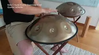 Sela Handpan C Kurd 432 Hz - Melody - Chords
