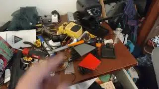Bedroom tour! (I know, it's messy)