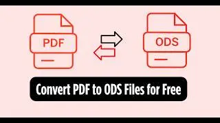 How to Convert PDF to ODS Online | Free PDF to ODS File Converter | PDF to Spreadsheet