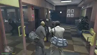 GTA V || ROBBING BLAINE COUNTY SAVINGS BANK MISSION || STORY MODE