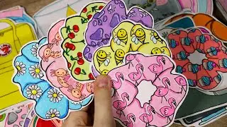 РЕЗИНКИ для ВОЛОС 🍒🥰 Бумажные Сюрпризы 🍒 Новый Каталог 🌸 Распаковка/ Nyuta Play