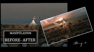 Photoshop'ta Düğün Fotoğrafı Düzenleme  I Manipülasyon yapma