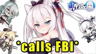 [Azur Lane] Shipgirls calling the FBI on Commander