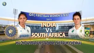 IND-W(✌️) V/S SA-W | Only Test Match of 2024|Day 4 Highlights| Chennai |MA Chidambaram| 1 July 2024