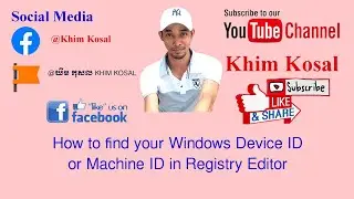 How to find your Windows Device ID or Machine ID in Registry Editor