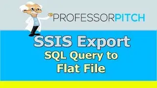 SSIS: Export Data to Flat File