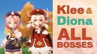 Klee C0 & Diona C3 | All Bosses (Weekly/World) | AR56  | 