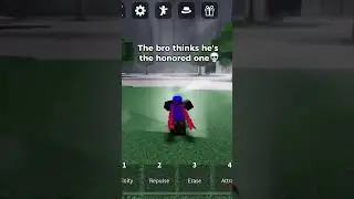 Bro thinks hes the honored one #thestrongestbattlegrounds