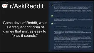 Frequent video game issues that are not easily fixed (r/askreddit)