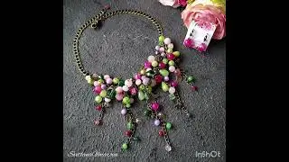 Комплект украшений из натуральных камней. #украшения#ручная_работа#натуральныекамни