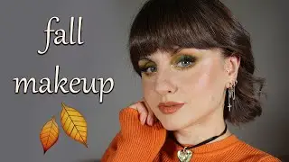 colorful fall makeup tutorial | inspired by autumn leaves 🍂