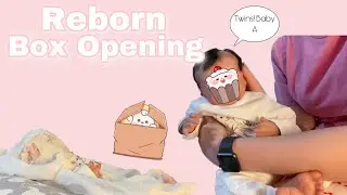 Realistic Reborn Doll Box Opening! Twin Box Opening (Baby A)
