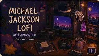 Michael Jackson Lofi 💜 Soft Dreamy Mix for Sleep & Relax | 1 Hour