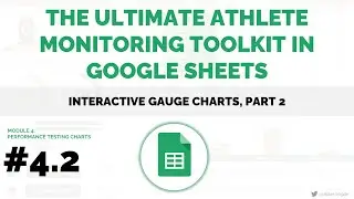 UAMT in Google Sheets #4.2 - Interactive Gauge Charts, Part 2
