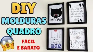 DIY: How to Make Paper Frame - Photo Frame Tutorial