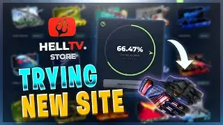 I WON AN INSANE ITEM ON THE UPGRADE OF THIS NEW SITE | HELLTV.STORE
