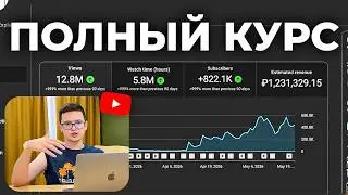 ₽1,231,329/month in the AI ​​niche on YouTube (guide/course 2026)